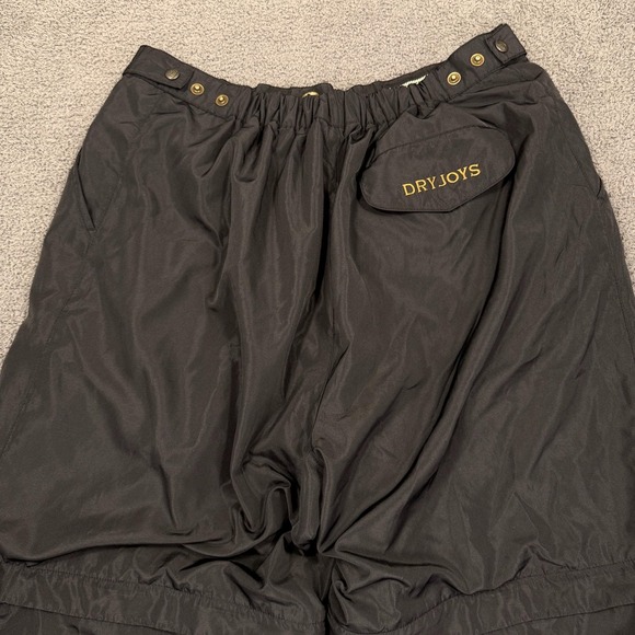 FootJoy DryJoys Pants Mens Large Long Black Golf Rain Waterproof‎ Windproof - Picture 12 of 13